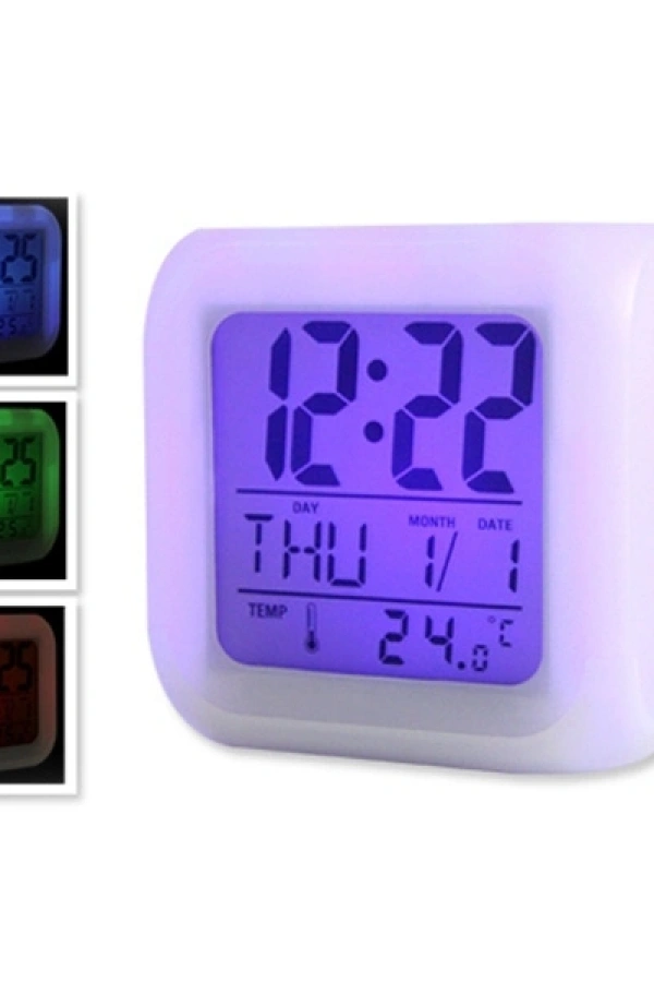 Renk Değiştiren Küp Saat