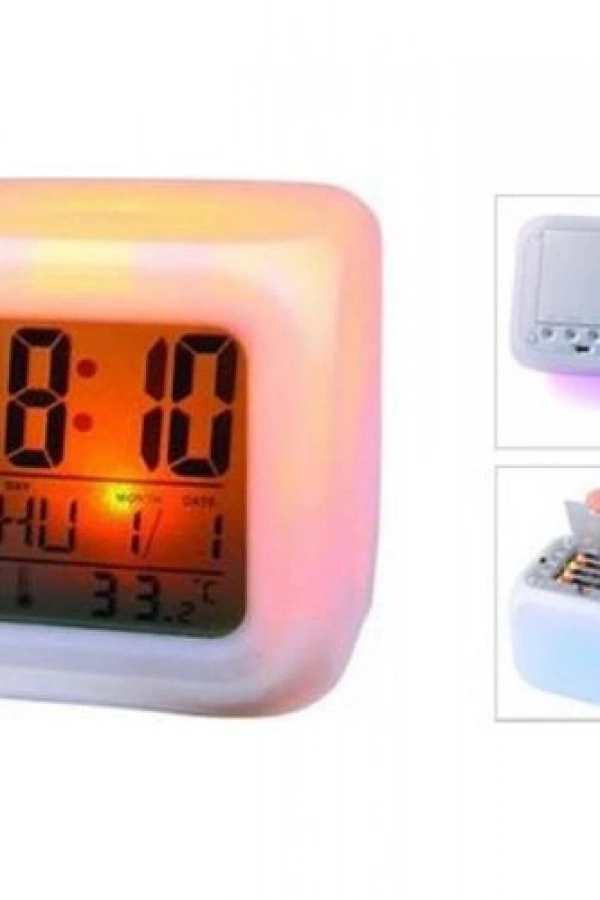 Renk Değiştiren Küp Saat