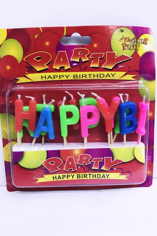 Renkli Happy Birthday Mum