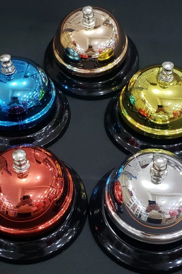 Renkli Metal Resepsiyon Zili