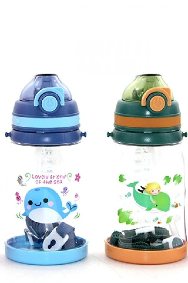 Renkli Pipetli Suluk 550 Ml