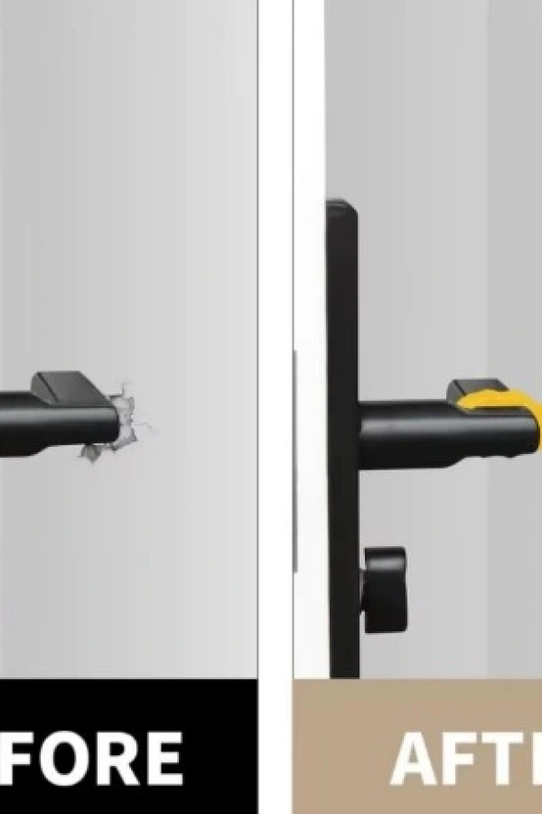 Renkli Vantuzlu Geçmeli Kapı Kolu Stoper 4lü Set