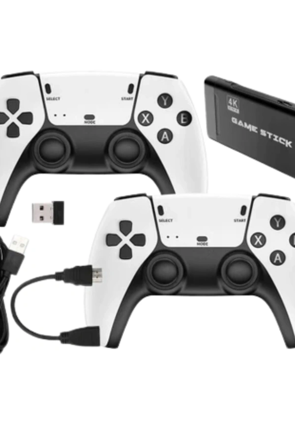 Retro Atari ve Konsol Oyunları Destekli 4K Game Stick