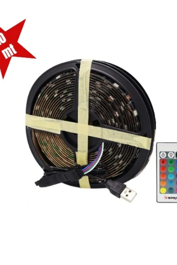RGB Şerit Led 10 Metre