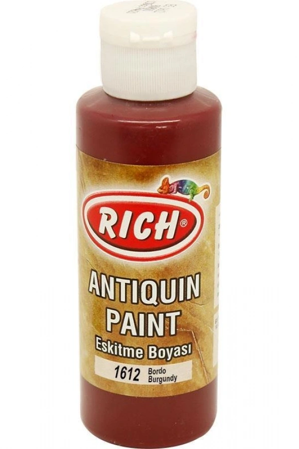 Rich 1602 Bordo 120 ml Eskitme Ahşap Boyası