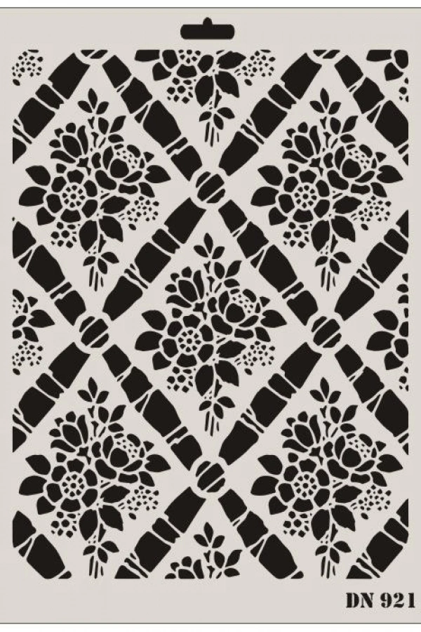 Rich Dantel Seri DN-921 Stencil 35x25 cm