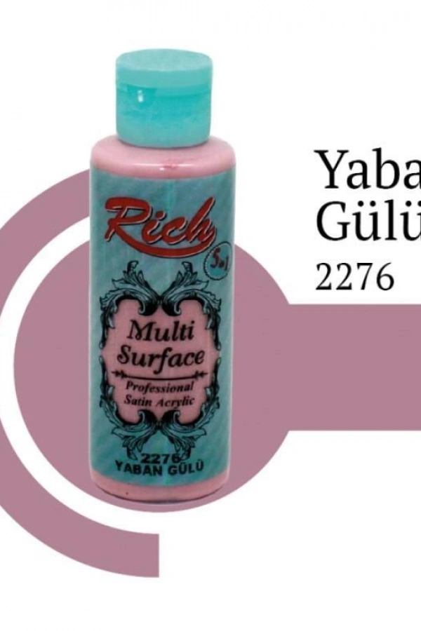 Rich Multi Surface 2276 Yaban Gülü Akrilik Boya 120 cc