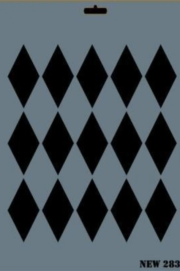 Rich New Seri N-283 Stencil 35x25 cm