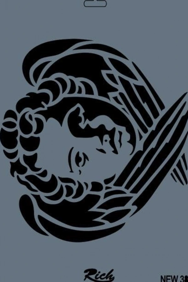 Rich New Seri N-388 Stencil 35x25 cm