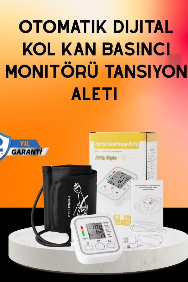 Ritmi Tespit Özellikli Dijital Tansiyon Aleti