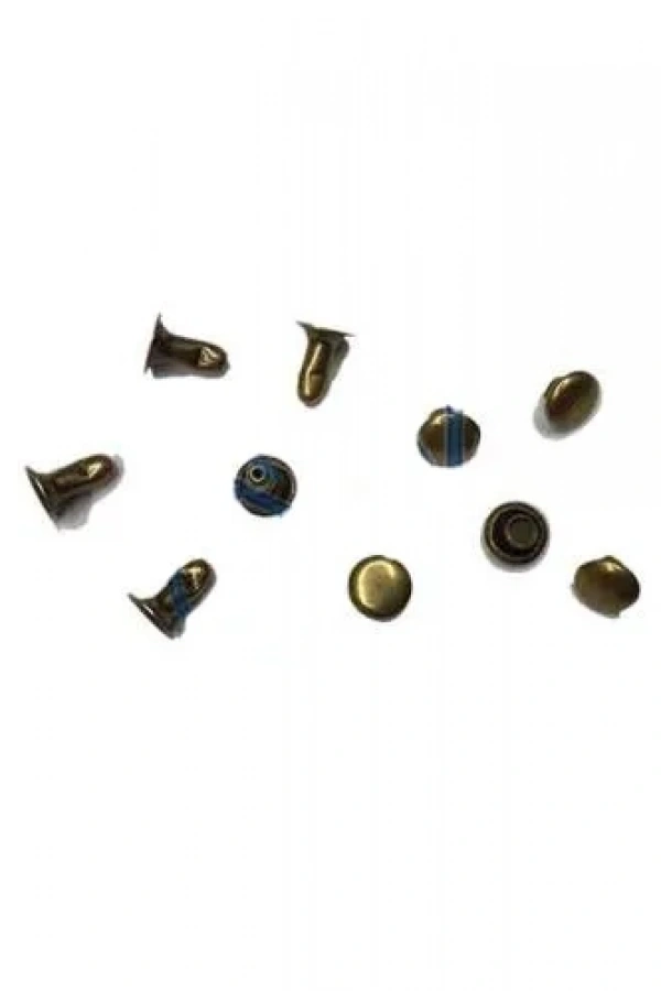 Rivet Perçin - 6mm, Antik, 1000 Adet