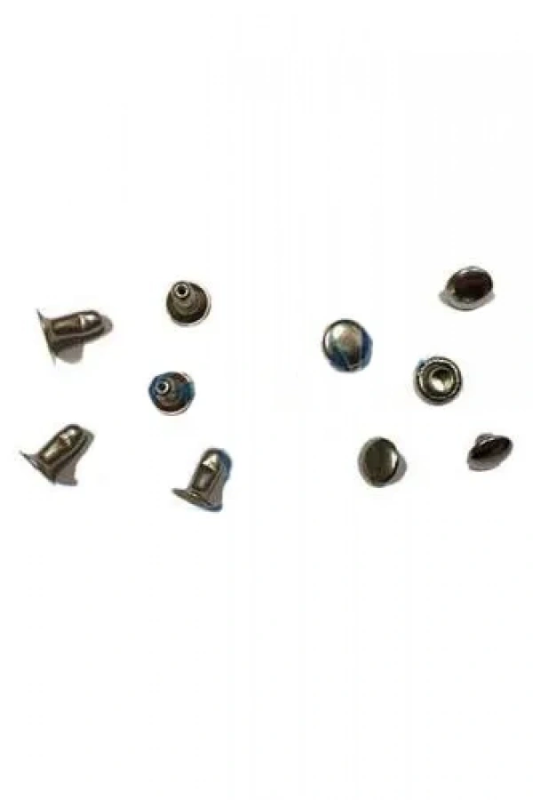 Rivet Perçin - 6mm, Nikel, 1000 Adet