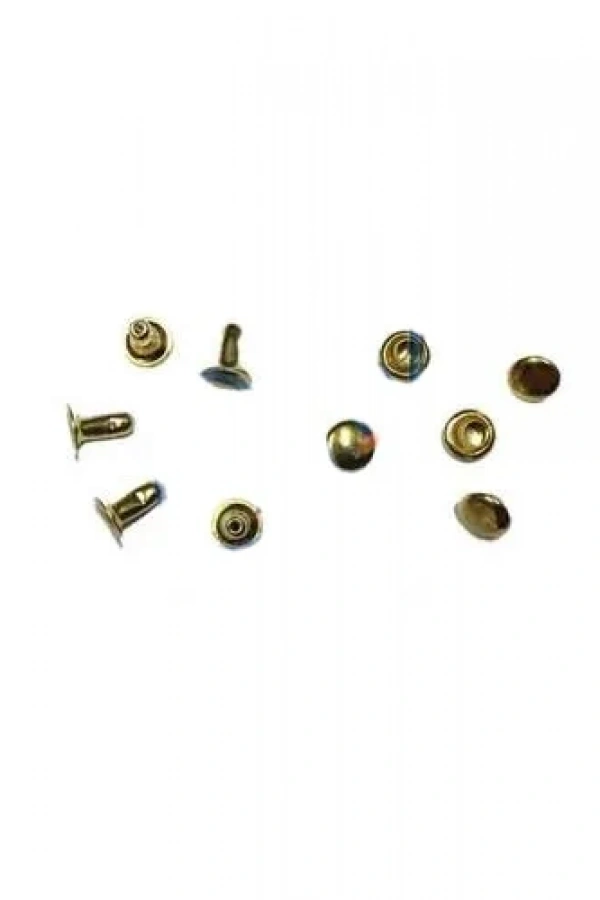 Rivet Perçin - 6mm, Sarı, 1000 Adet