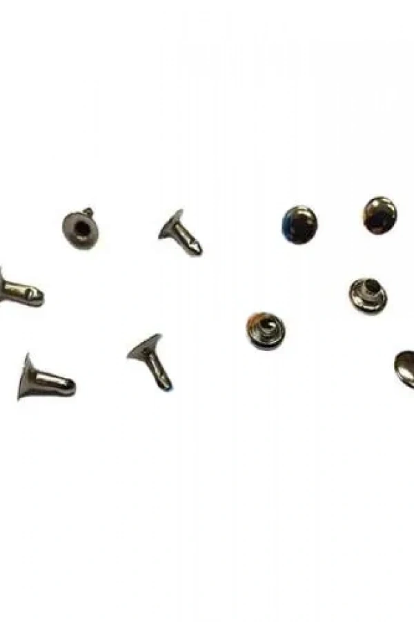Rivet Perçin - 7mm, Nikel, 1000 Adet