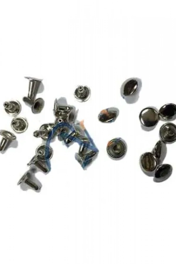 Rivet Perçin - 9mm, Nikel, 1000 Adet
