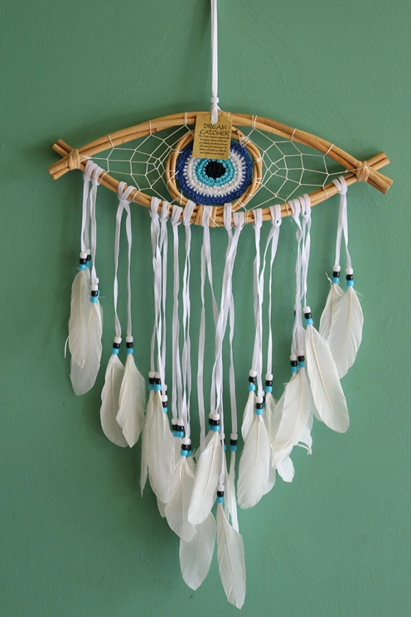 Rüya Kapanı Dream Catcher Göz Tasarımı Model 3