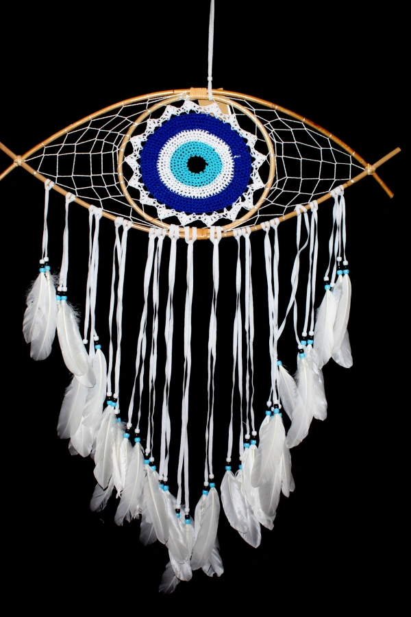 Rüya Kapanı Dream Catcher Göz Tasarımı Model 5