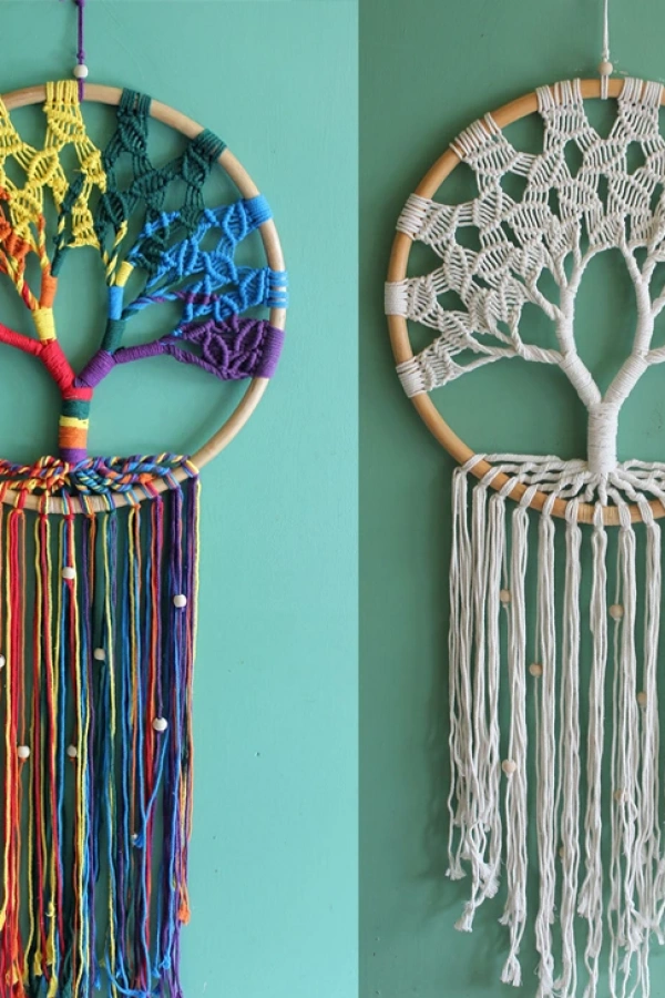 Rüya Kapanı Dream Catcher Hayat Ağacı Model 2