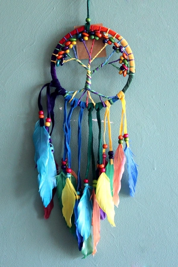 Rüya Kapanı Dream Catcher Hayat Ağacı Model 4