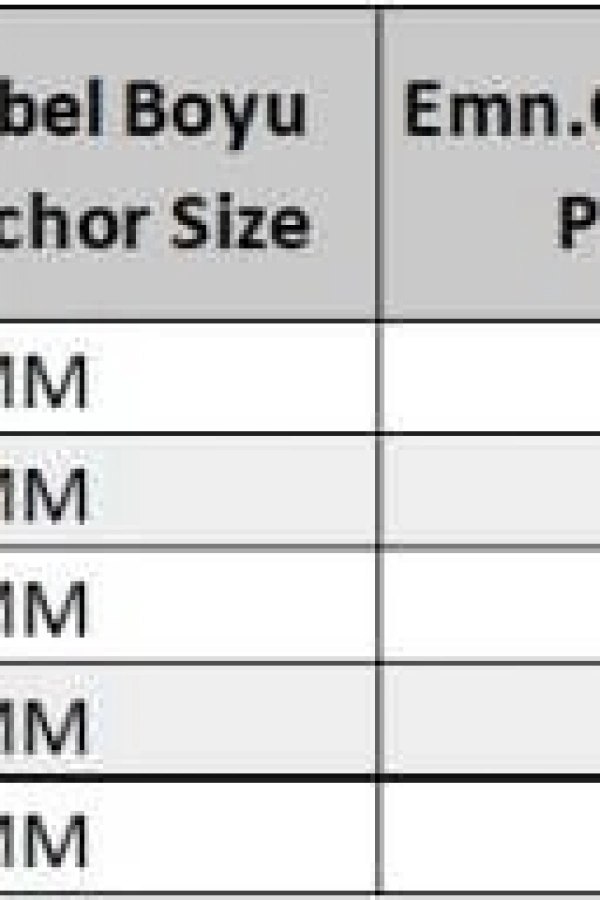 S Tipi M12 Çekmeli Çelik Dubel ( 10 Adet)