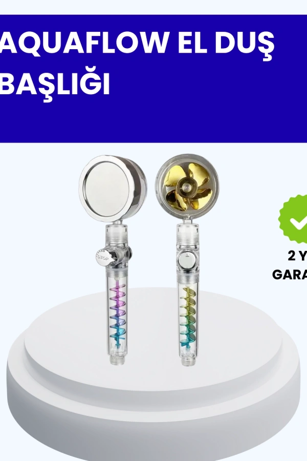 Sağanak Yağmur Etkili El Duşu – Start Stop Tuşlu Su Tasarruflu