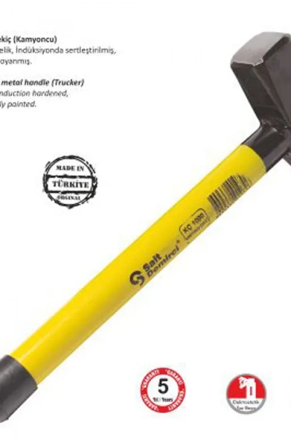 Sait Demirci Kamyoncu Metal Saplı Çekiç 2000 gr