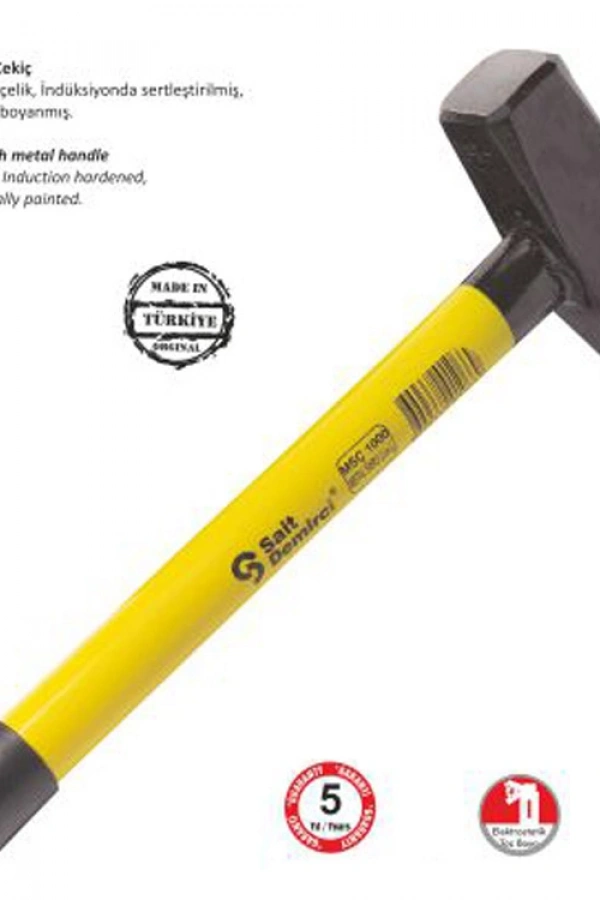 Sait Demirci Metal Saplı Çekiç 1500 gr