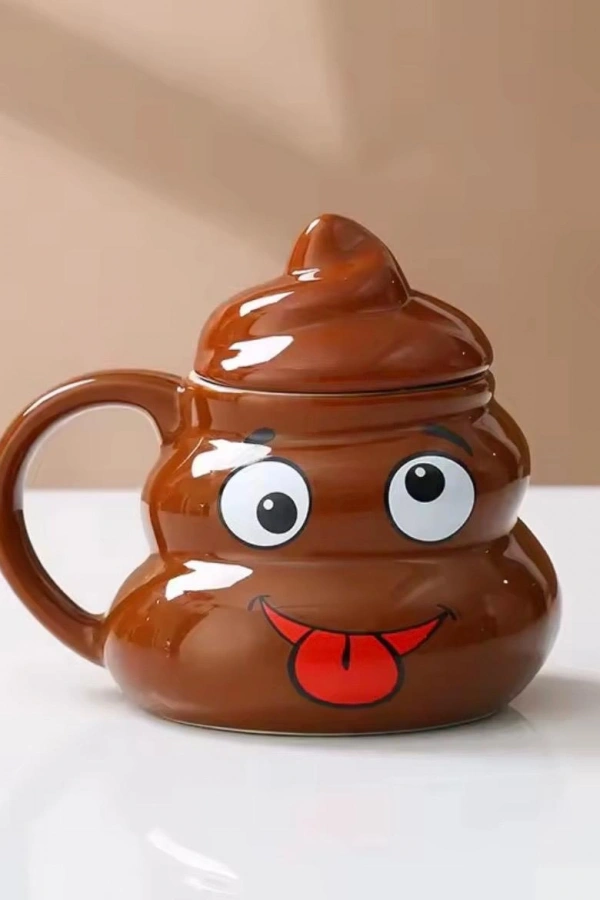 Şakacı Poo Kupa Bardak