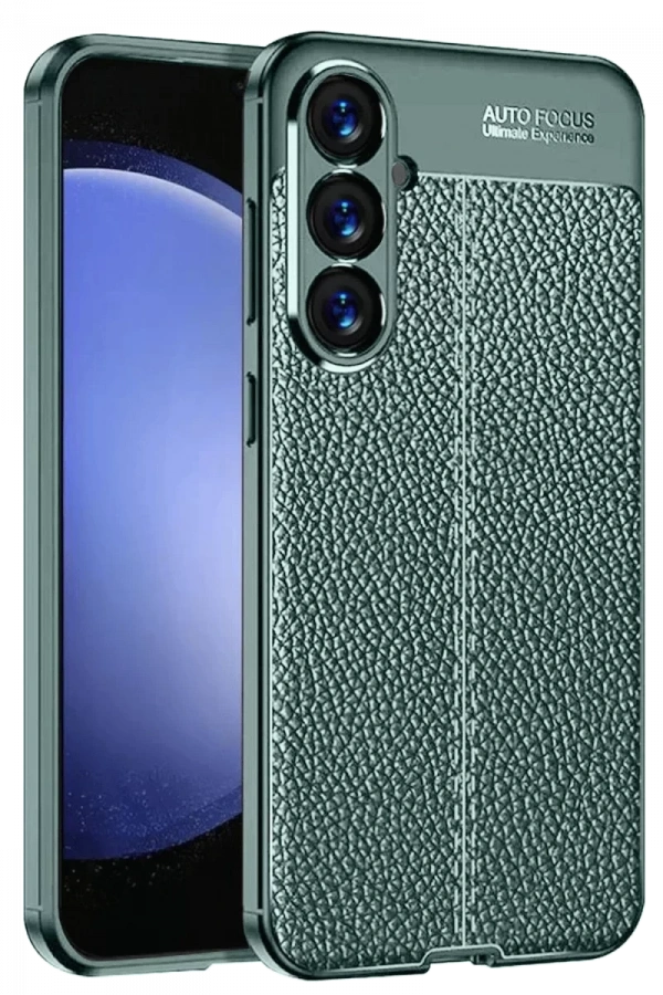 Samsung A56 Kılıf Auto Focus Kapak - Koyu Yeşil