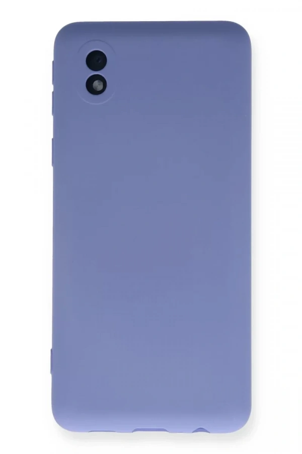 Samsung Galaxy A01 Core Kılıf Nano içi Kadife Silikon - Lila