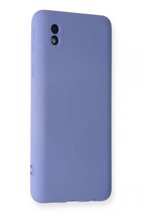 Samsung Galaxy A01 Core Kılıf Nano içi Kadife Silikon - Lila