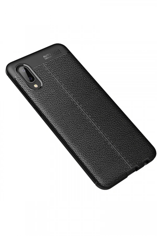 Samsung Galaxy A02 Kılıf Auto Focus Kapak - Siyah