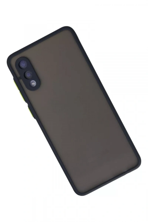 Samsung Galaxy A02 Kılıf Montreal Silikon Kapak - Lacivert