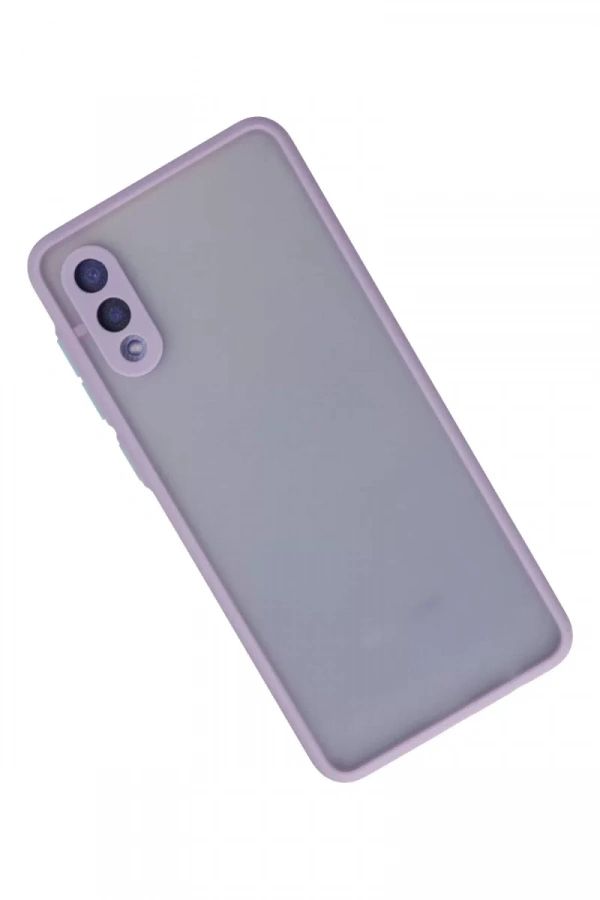 Samsung Galaxy A02 Kılıf Montreal Silikon Kapak - Mor