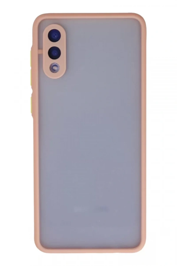 Samsung Galaxy A02 Kılıf Montreal Silikon Kapak - Pembe