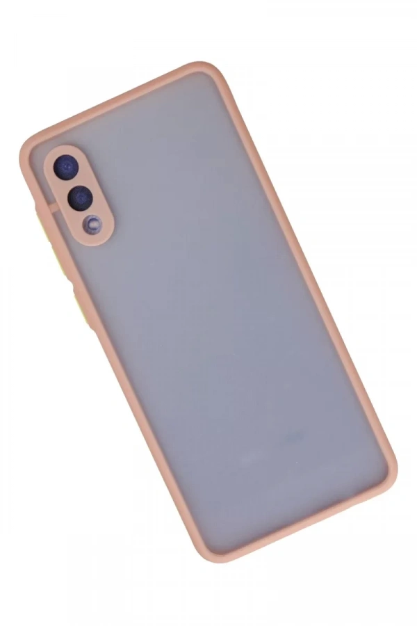 Samsung Galaxy A02 Kılıf Montreal Silikon Kapak - Pembe