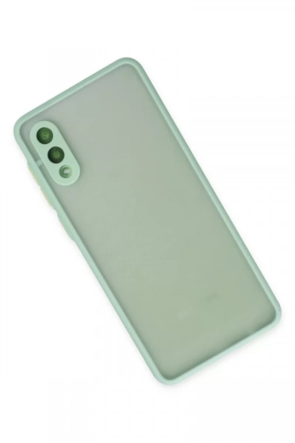 Samsung Galaxy A02 Kılıf Montreal Silikon Kapak - Turkuaz