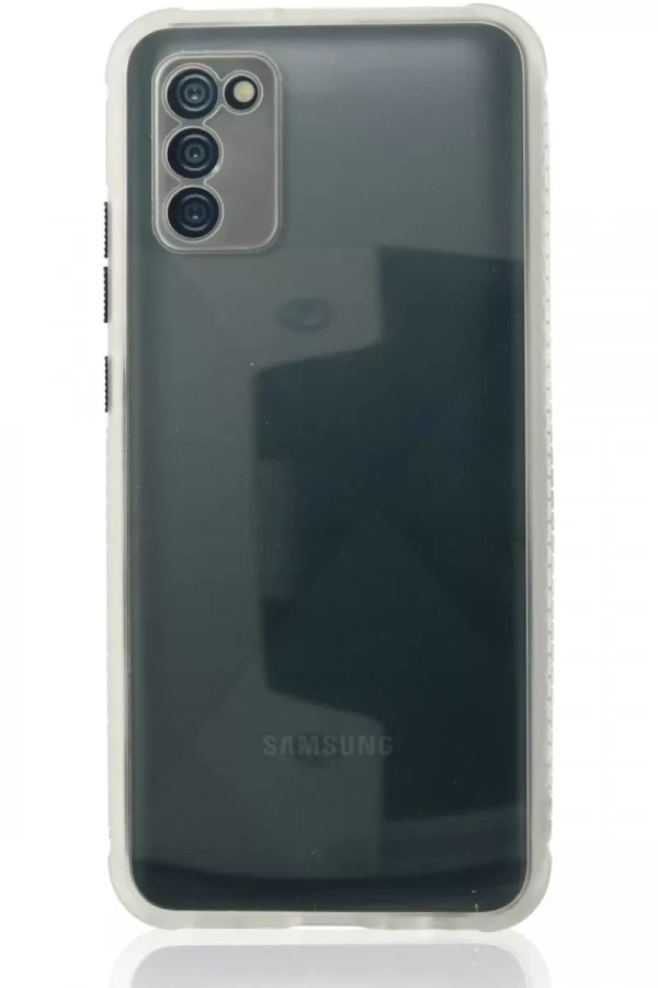 Samsung Galaxy A02S Kılıf Miami Şeffaf Silikon - Şeffaf