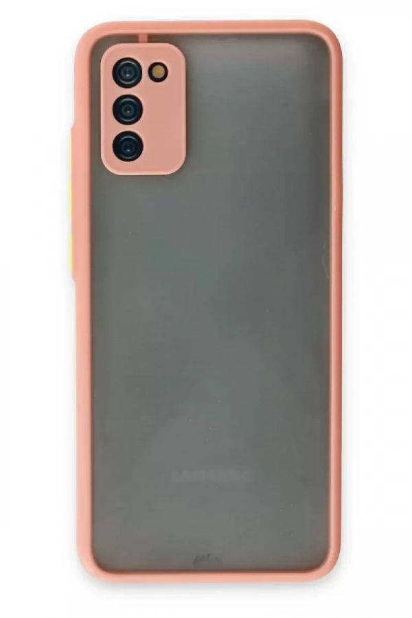 Samsung Galaxy A02S Kılıf Montreal Silikon Kapak - Pembe