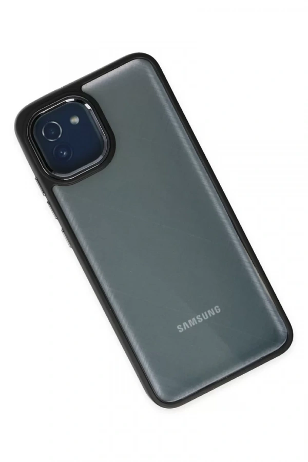 Samsung Galaxy A03 Kılıf Dora Kapak - Siyah