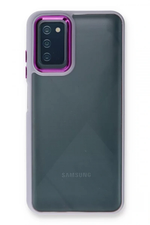 Samsung Galaxy A03S Kılıf Dora Kapak - Lila