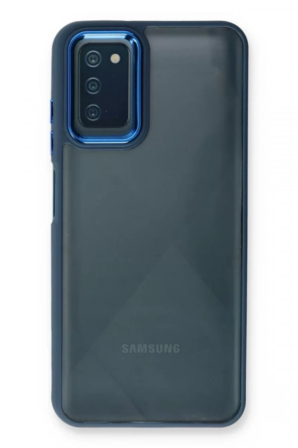 Samsung Galaxy A03S Kılıf Dora Kapak - Mavi