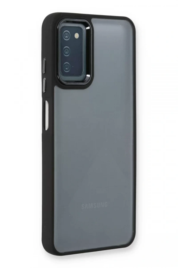 Samsung Galaxy A03S Kılıf Dora Kapak - Siyah