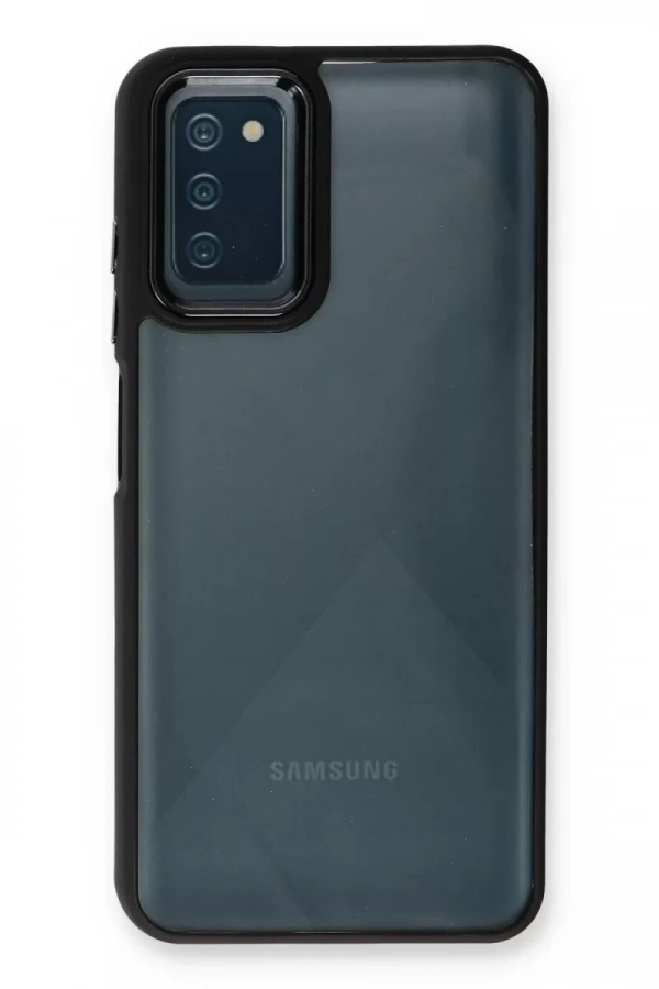 Samsung Galaxy A03S Kılıf Dora Kapak - Siyah