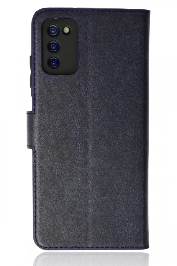 Samsung Galaxy A03S Kılıf Trend S Plus Kapaklı Kılıf - Lacivert
