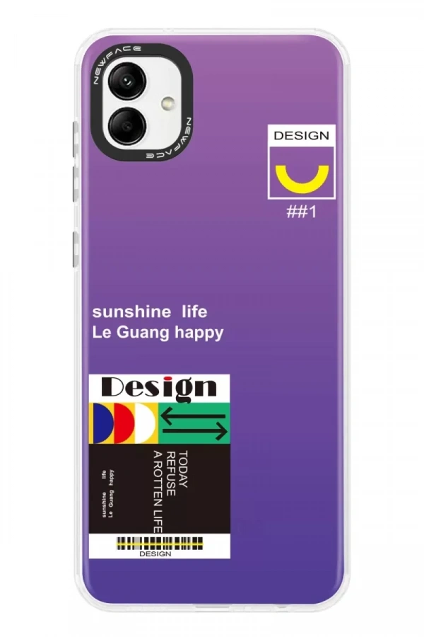 Samsung Galaxy A04 Kılıf Estoril Desenli Kapak - Estoril - 4