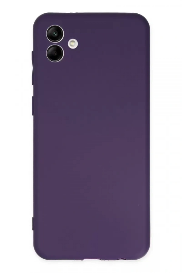 Samsung Galaxy A04 Kılıf First Silikon - Mor