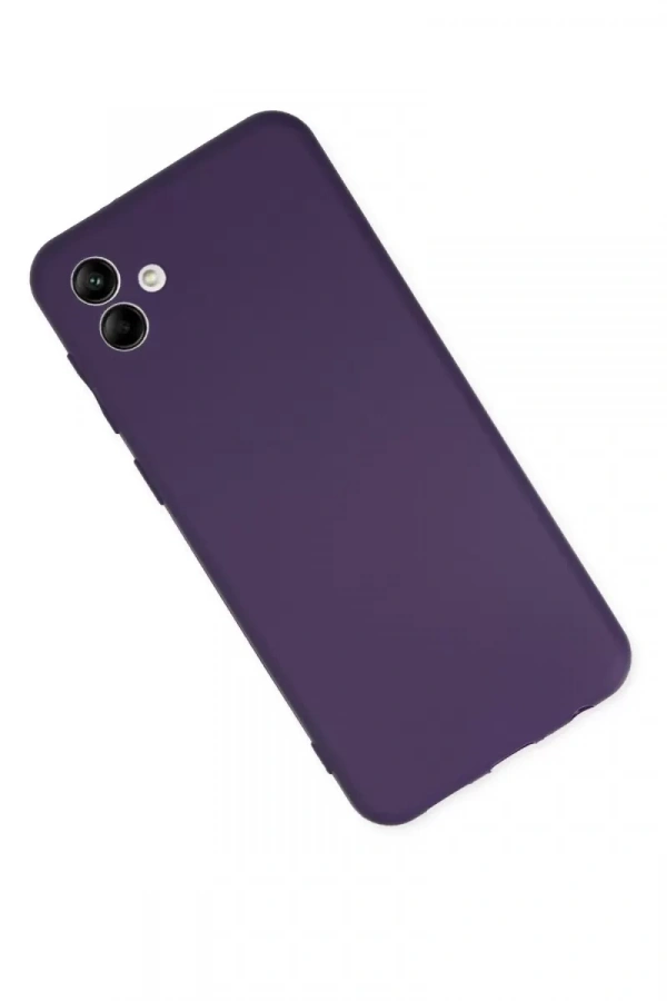 Samsung Galaxy A04 Kılıf First Silikon - Mor