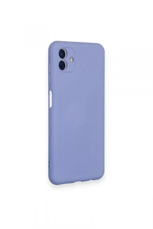 Samsung Galaxy A04 Kılıf Nano içi Kadife Silikon - Lila