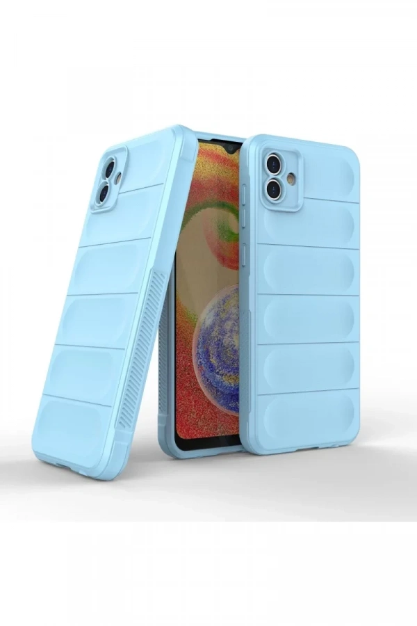 Samsung Galaxy A04 Kılıf Optimum Silikon - Sky Blue